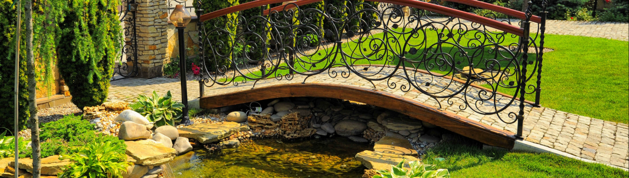 Мостик на берегу озера своими руками. мостики в саду и на даче своими руками — фото и чертежи
