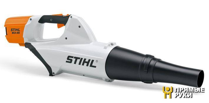 О воздуходувке «stihl» («штиль»): бензиновой, электрической для уборки листвы