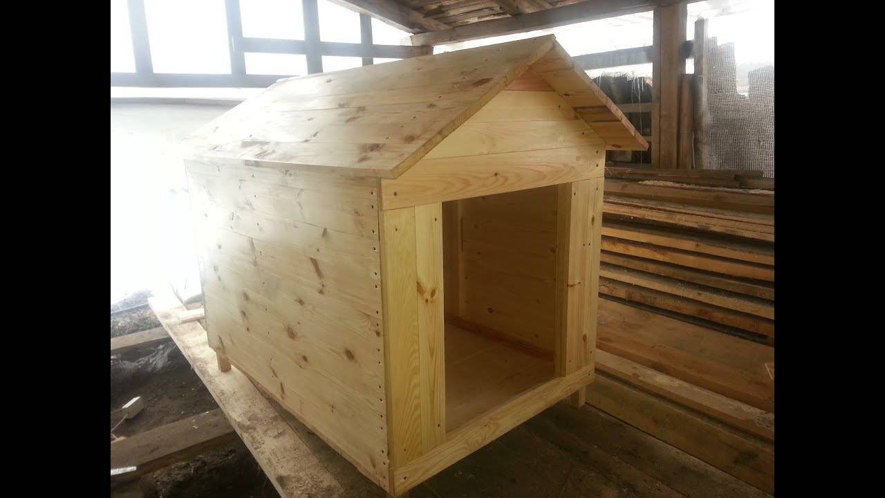 Отдельное жильё — будка для собаки своими руками: чертежи и размеры, как построить теплое жилище
