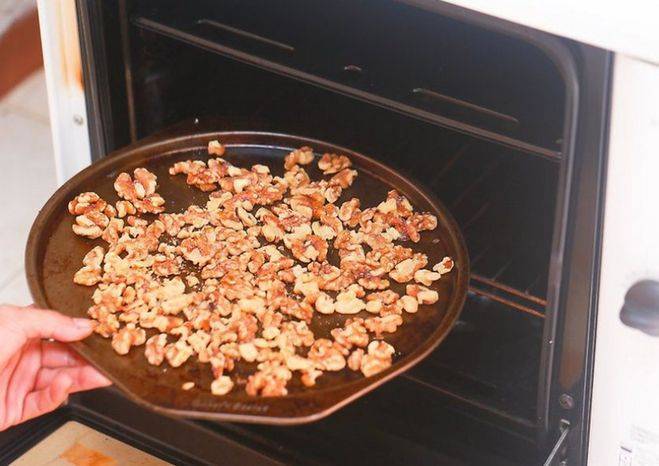 Как подсушить грецкие орехи