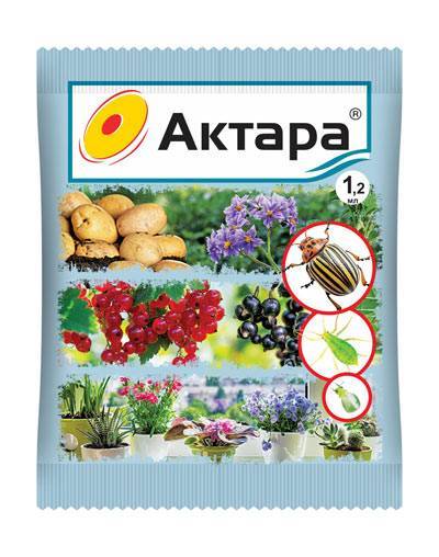 Актара - инструкция по применению для картофеля, действие инсектицида