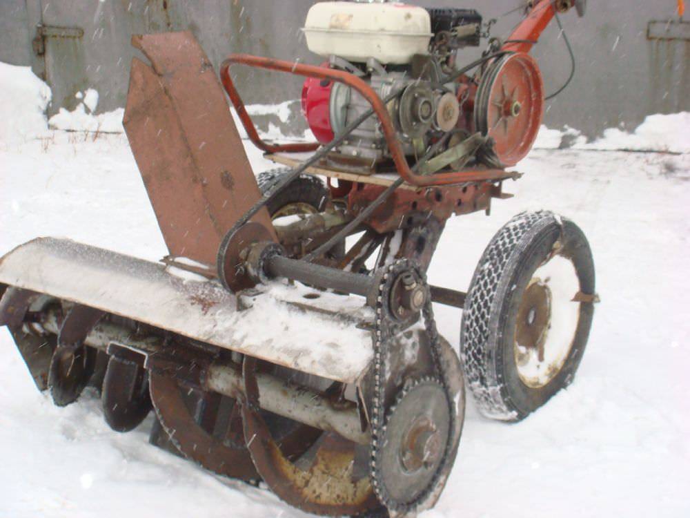 Самоделки для уборки снега: снегоуборочная машина своими руками и приспособления – как сделать самому