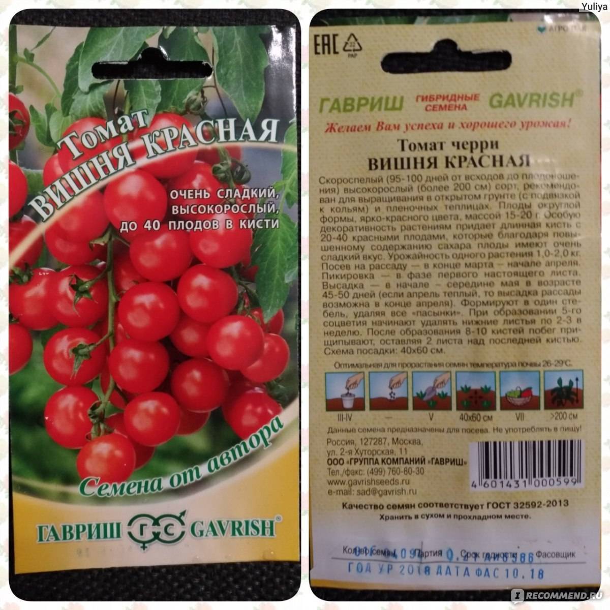 Описание сорта томата черри красный, его характеристика и урожайность