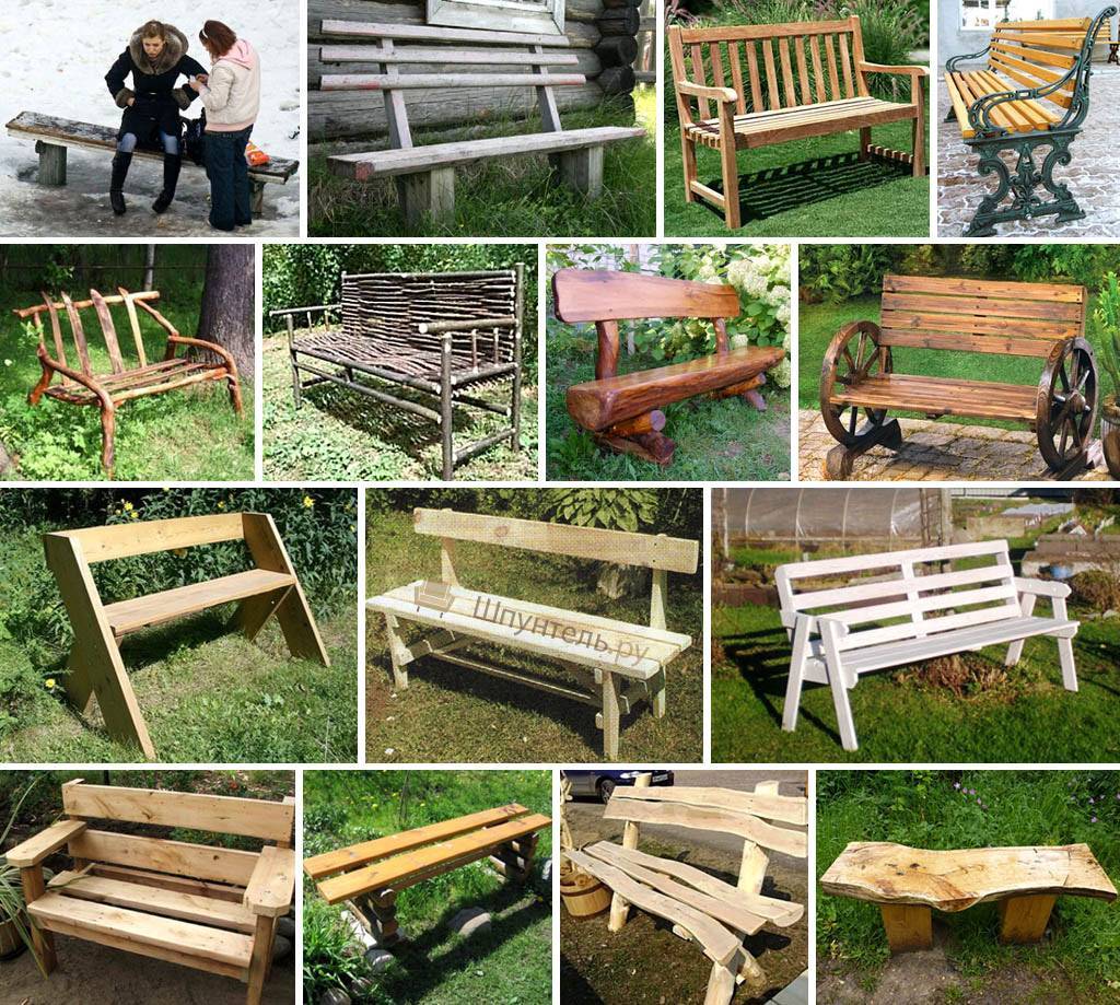 Скамейка со спинкой: 120 фото садово-парковых, домашних и офисных вариантов