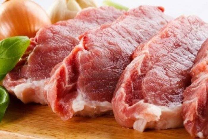 Выход мяса свинины от живого веса