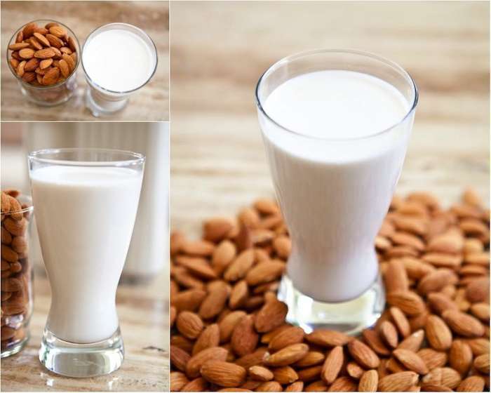 Миндальное молоко – свойства, пищевая ценность и сравнение с коровьим молоком