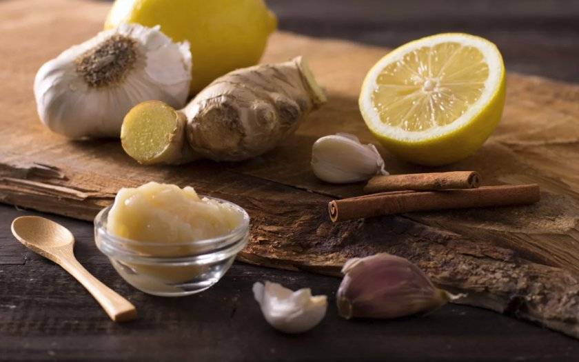 Чистка сосудов: имбирь, лимон, чеснок и мед