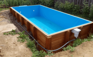 Как сделать бассейн в теплице из поликарбоната
