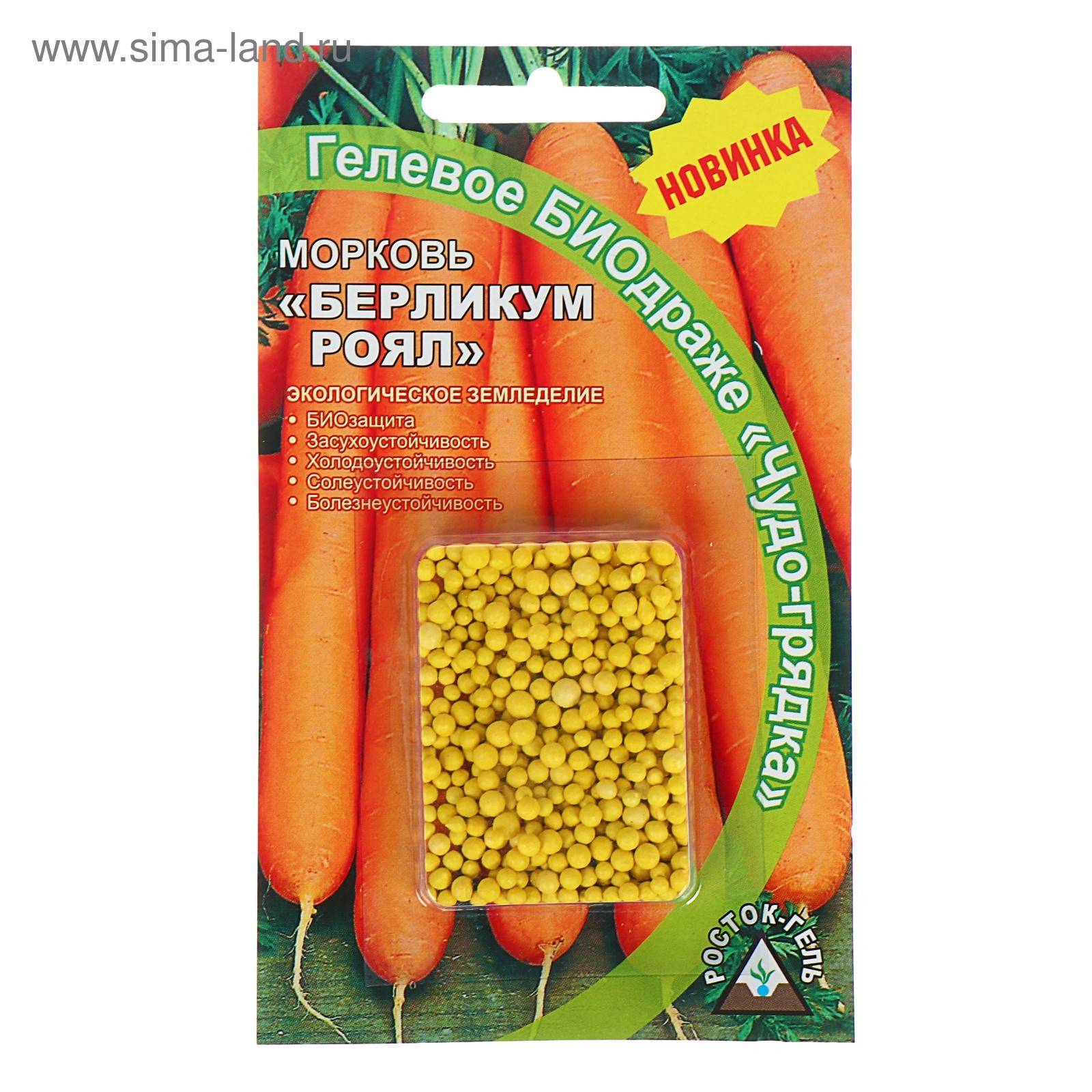 Морковь берликум роял: описание, фото, отзывы