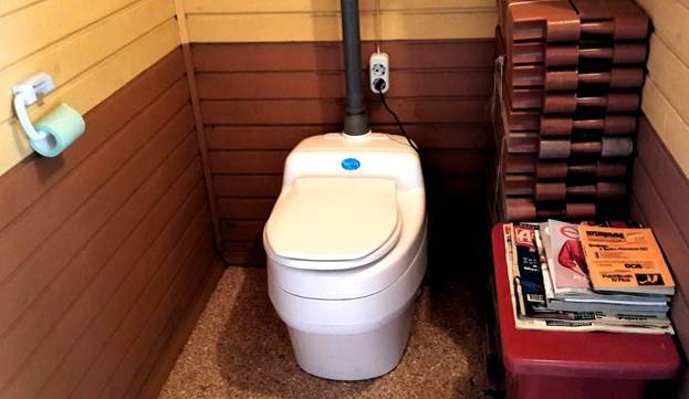 Финский торфяной туалет для дачи своими руками