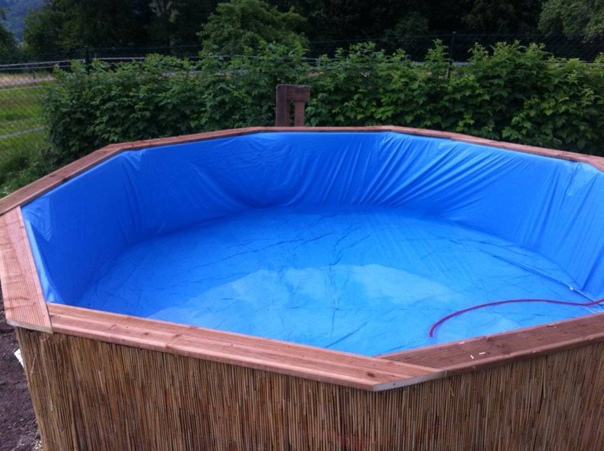 Как сделать бассейн на даче  